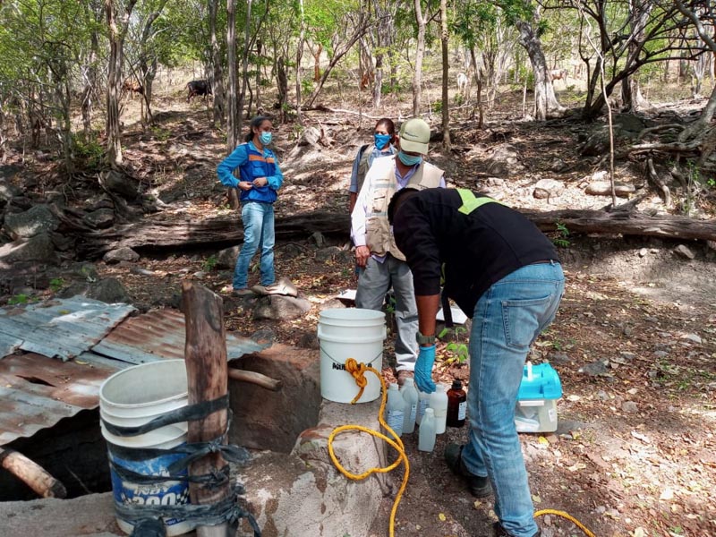 Water sampling in Project Tatiana